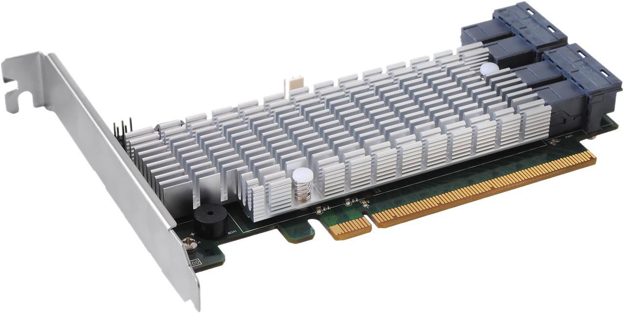 Alt view image 2 of 6 - HighPoint SSD7120 PCI-Express 3.0 x16 U.2 Ultra-High Performance, Flexible NVMe U.2 RAID Controller