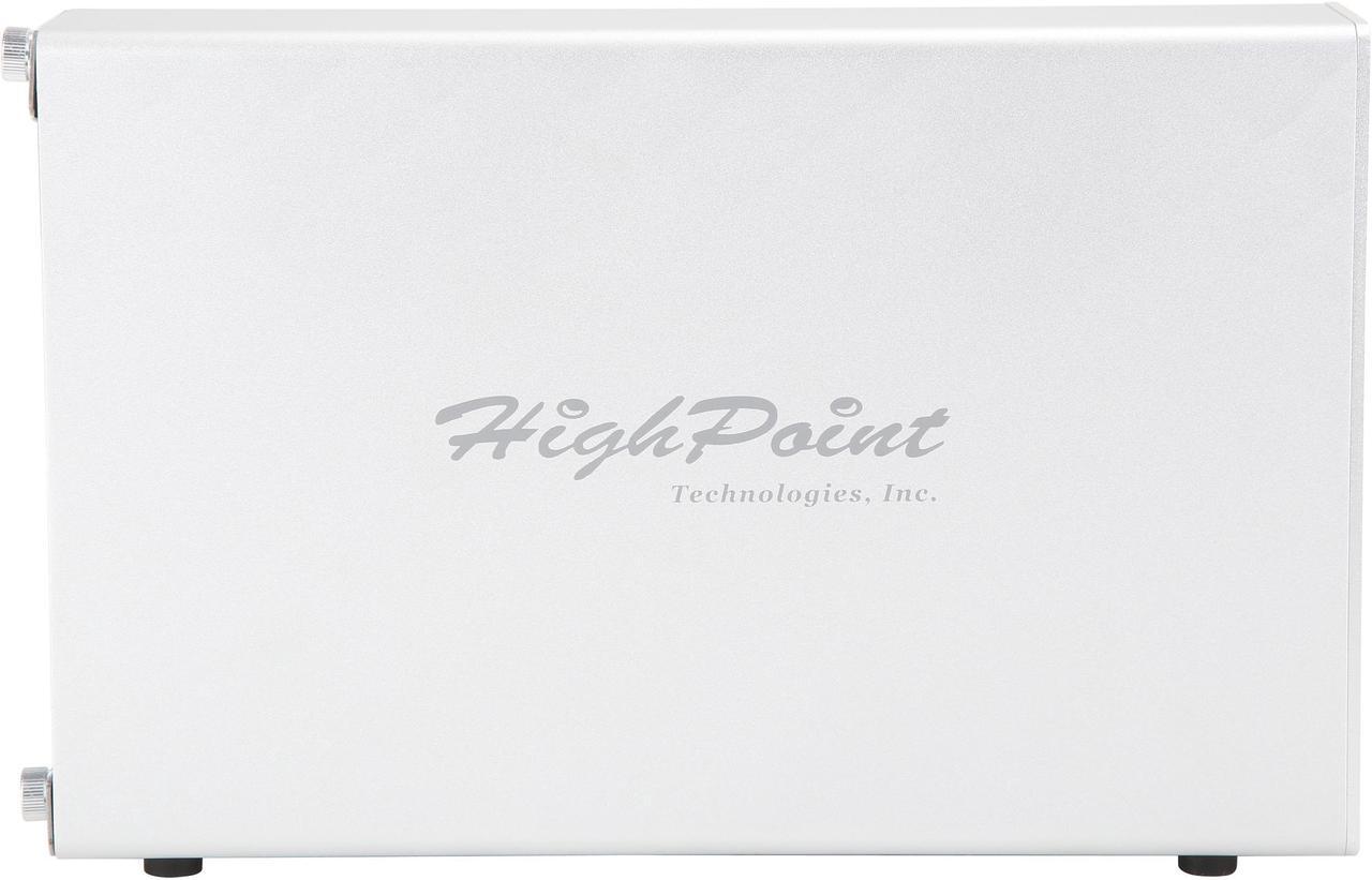 Alt view image 4 of 6 - HighPoint RocketStor RS6661A Thunderbolt 3 to PCIe 3.0 x16 Expansion Chassis