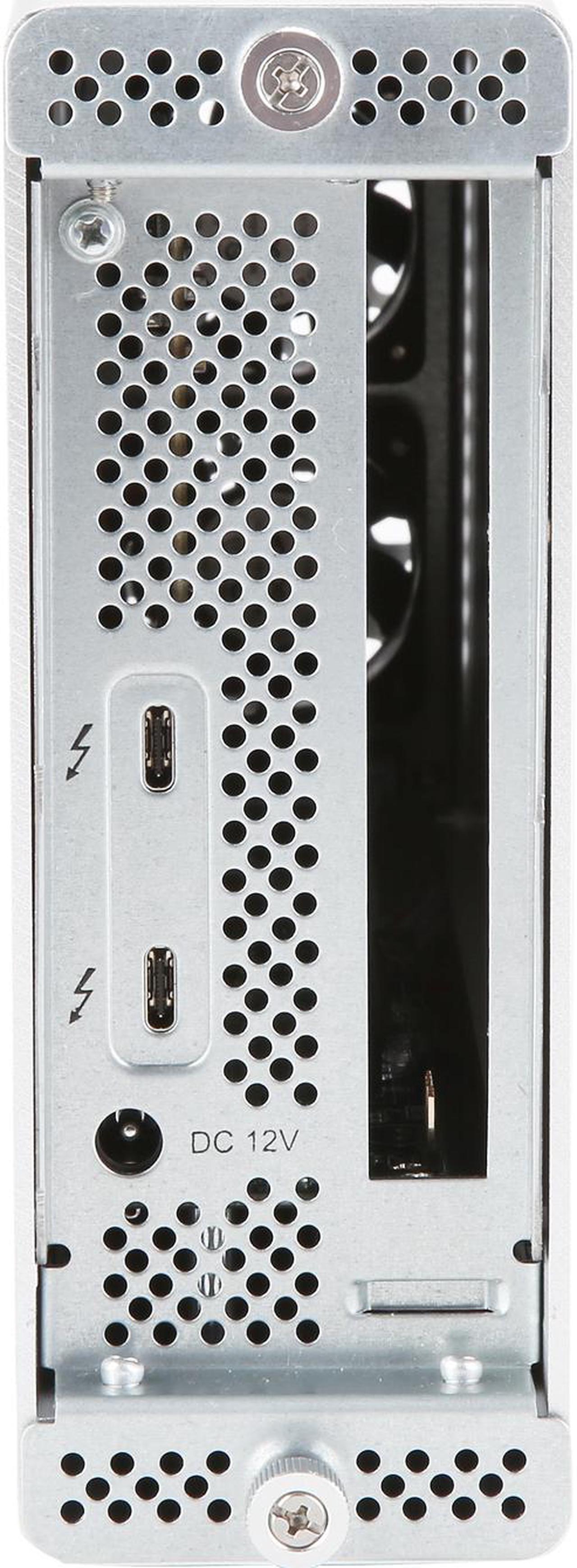 Alt view image 5 of 6 - HighPoint RocketStor RS6661A Thunderbolt 3 to PCIe 3.0 x16 Expansion Chassis