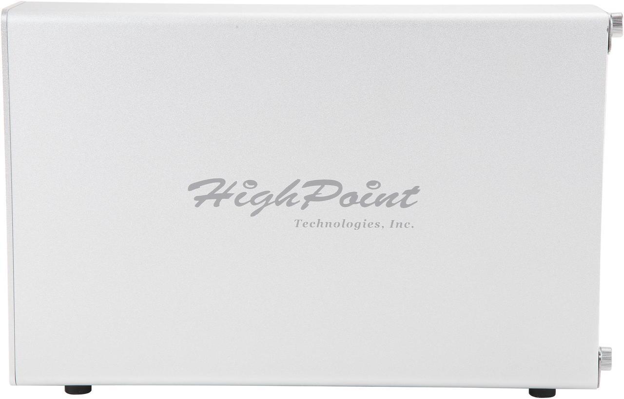 Alt view image 6 of 6 - HighPoint RocketStor RS6661A Thunderbolt 3 to PCIe 3.0 x16 Expansion Chassis