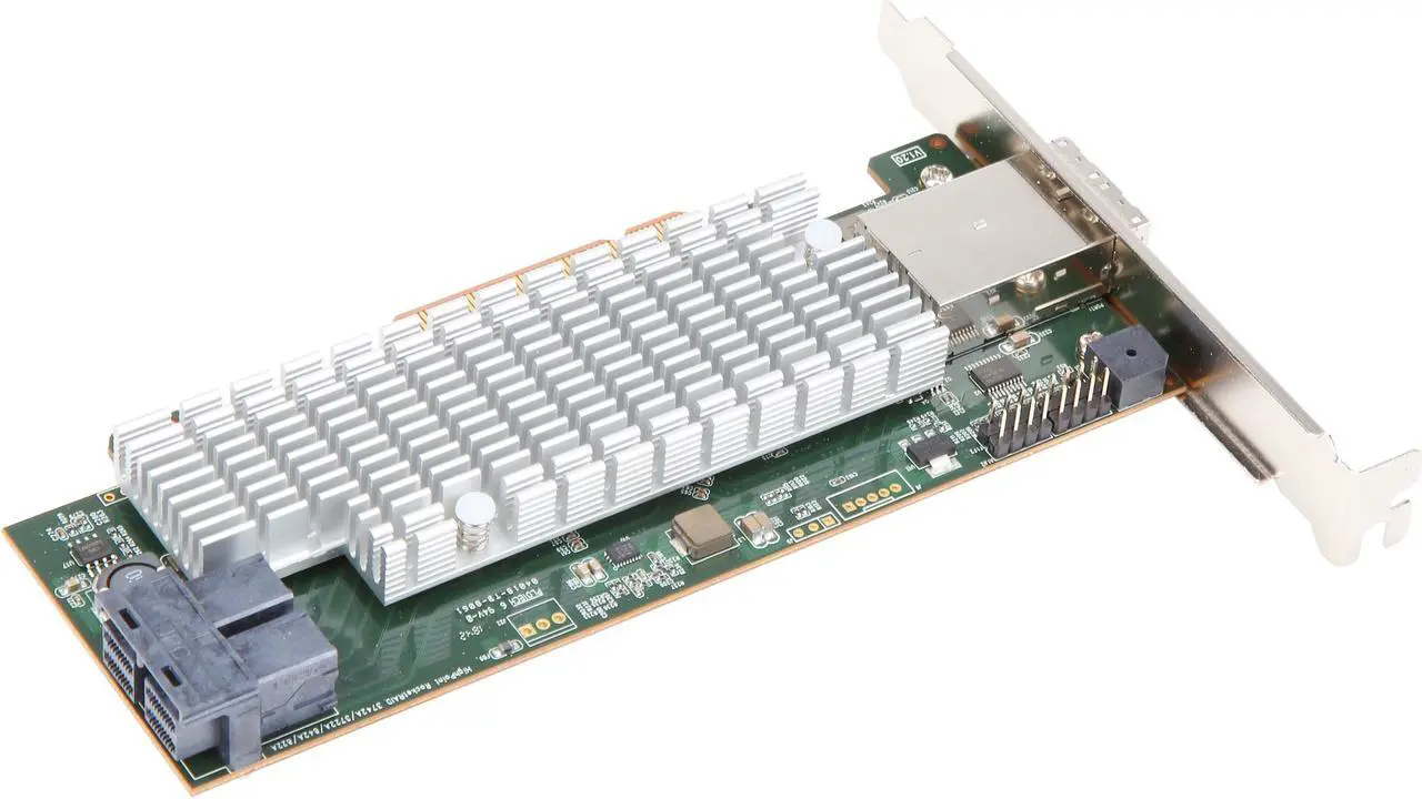 Alt view image 6 of 6 - HighPoint RocketRAID 3742A 8 x Internal & 8 x External Channels 12Gb/s PCIe 3.0 x8 SAS / SATA RAID Controller
