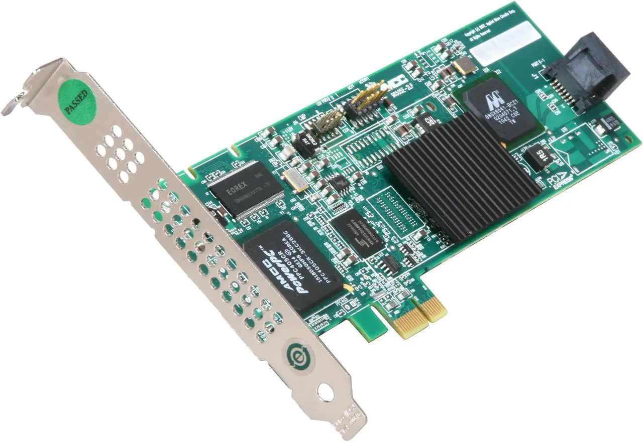 Main image of 3ware 9650SE-2LP KIT PCI Express Lanes: 1 SATA II (3.0Gb/s) Controller Card - Kit