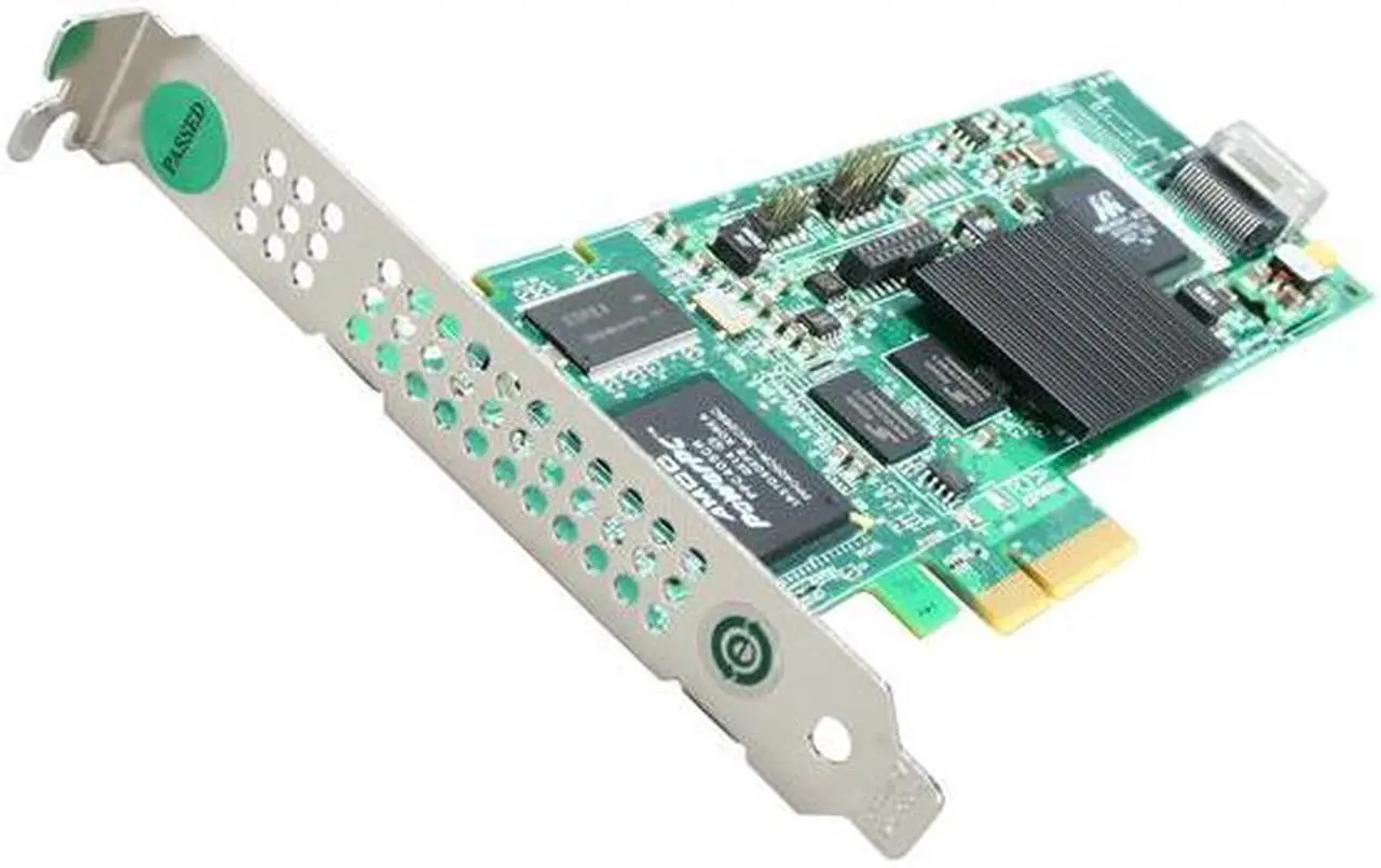 Main image of 3ware 9650SE-4LPML PCI Express Lanes: 4 SATA II Controller Card RAID Levels 0, 1, 5, 10, Single Disk, JBOD, KIT