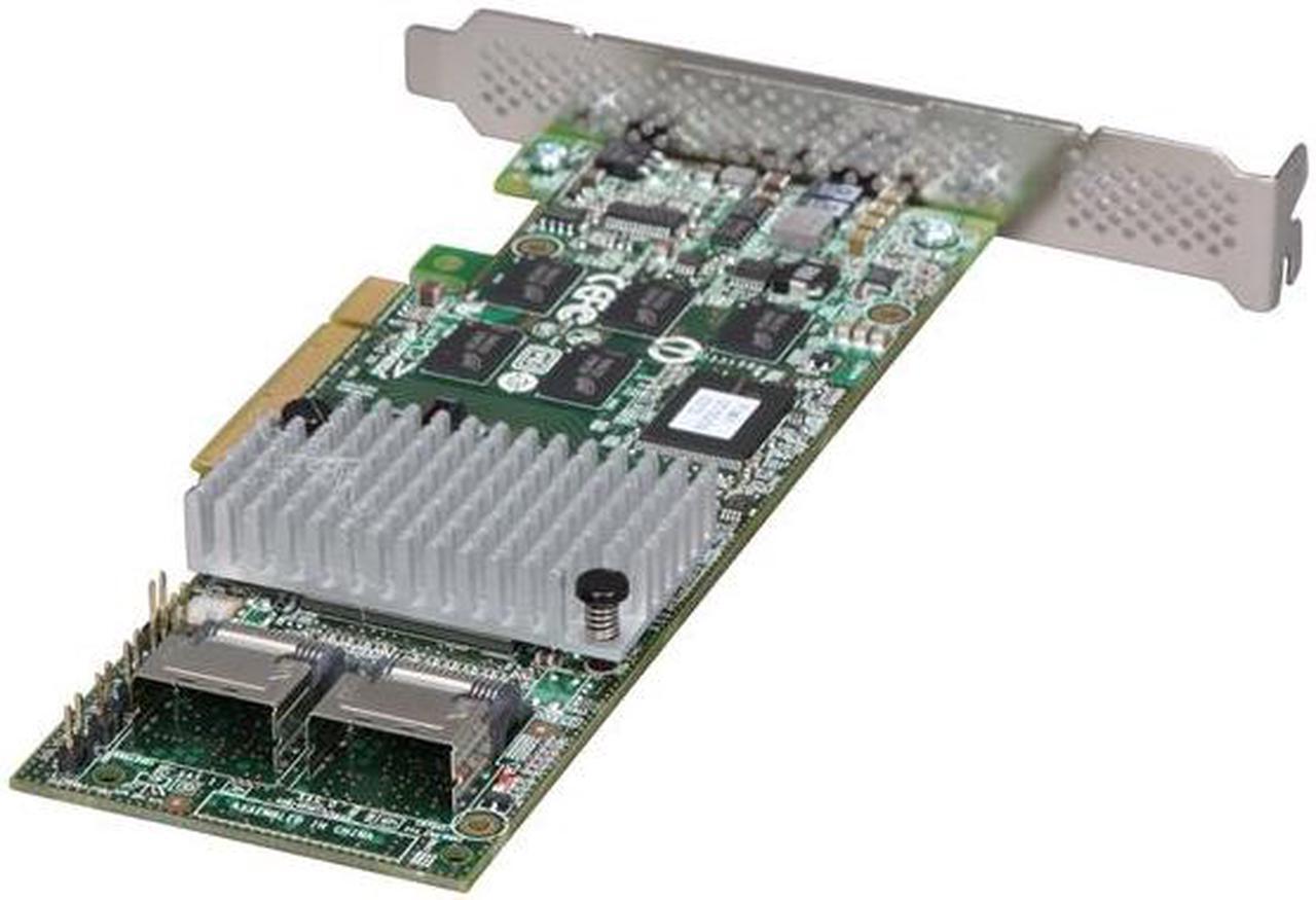 Alt view image 6 of 6 - 3ware Internal 9750-8i SATA/SAS 6Gb/s PCI-Express 2.0 w/ 512MB onboard memory Controller Card, Single
