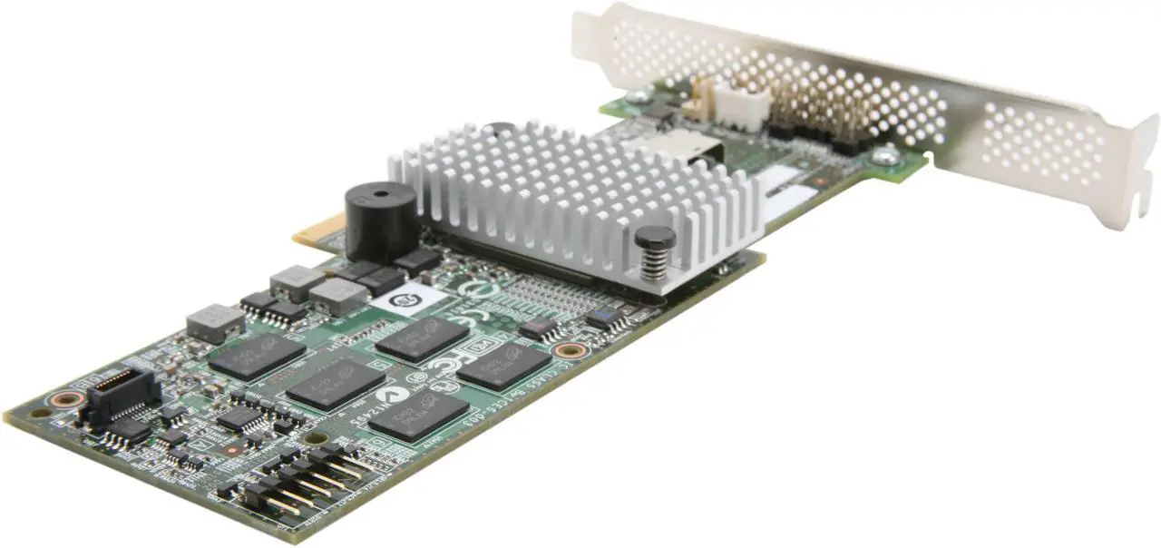 Alt view image 5 of 6 - Intel RAID SAS/SATA 4 internal port w/ 512MB cache memory PCI-E 2.0 x8 Controller Card (RS2BL040)
