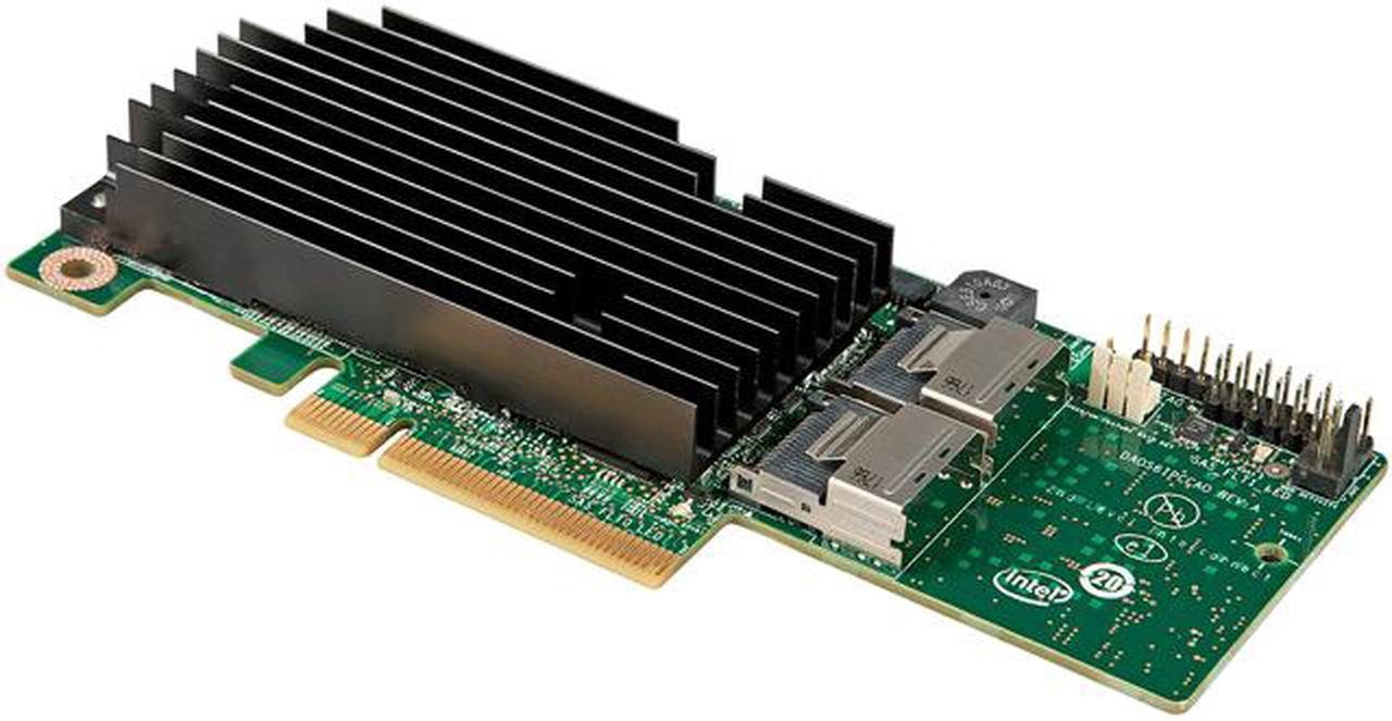 Intel RMS25PB080 PCI-Express 2.0 x8 Low Profile Ready SATA / SAS Integrated RAID Module