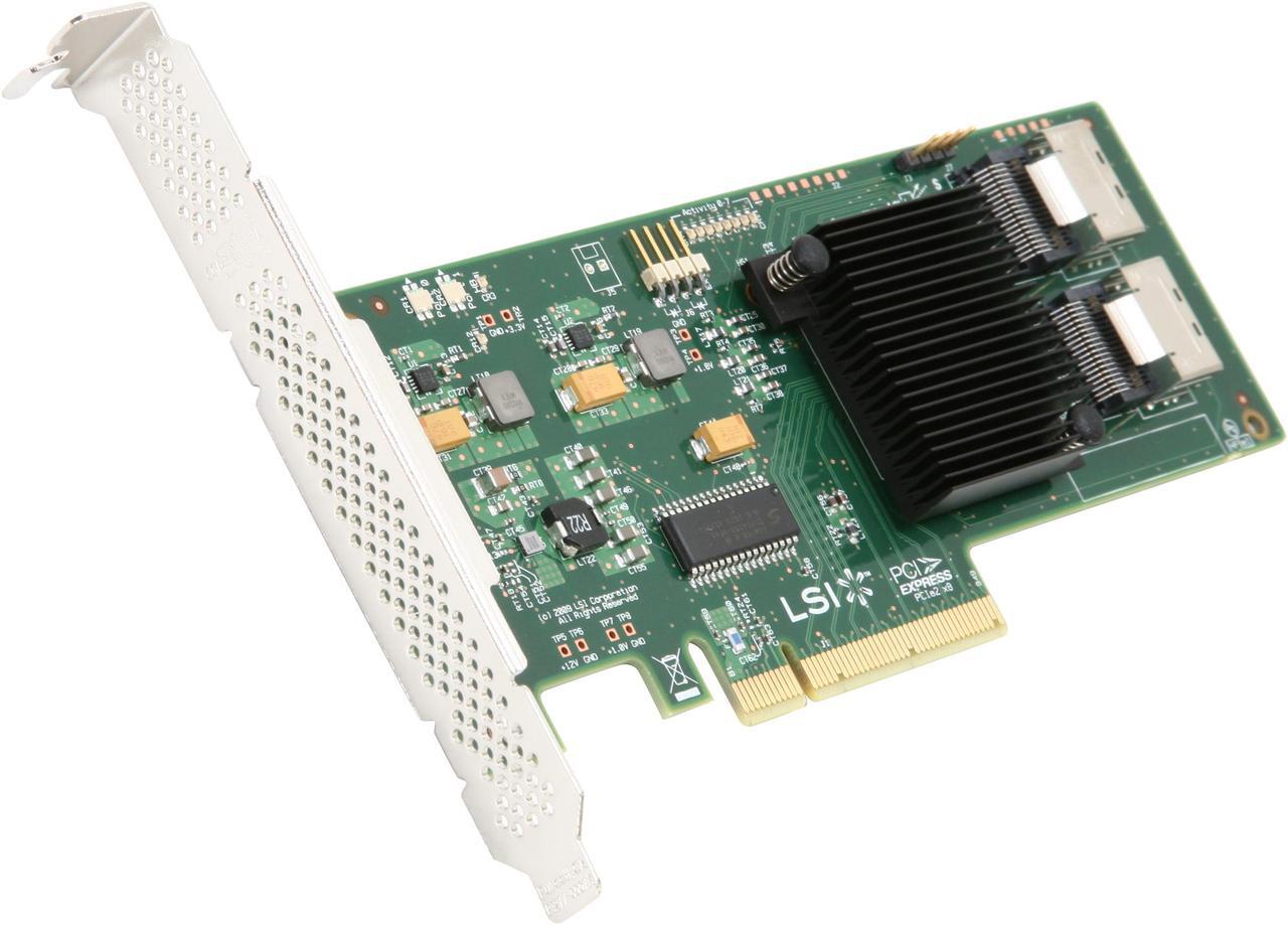 Main image of LSI Internal SATA/SAS 9211-8i 6Gb/s PCI-Express 2.0 RAID Controller Card, Single--Avago Technologies