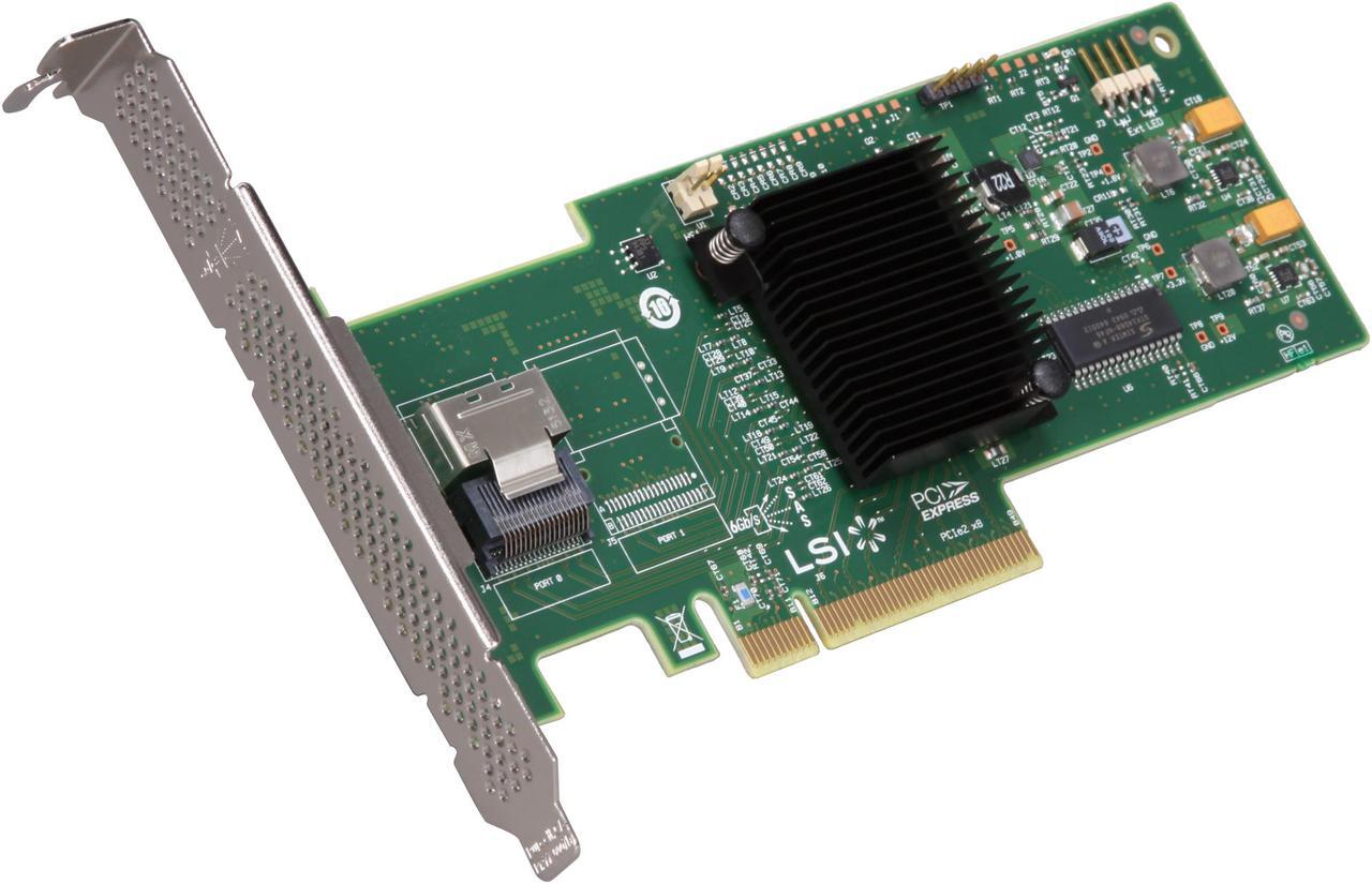 Main image of LSI MegaRAID Internal Low-Power SATA / SAS 9240-4i 6Gb/s PCI-Express 2.0 RAID Controller Card, Single--Avago Technologies