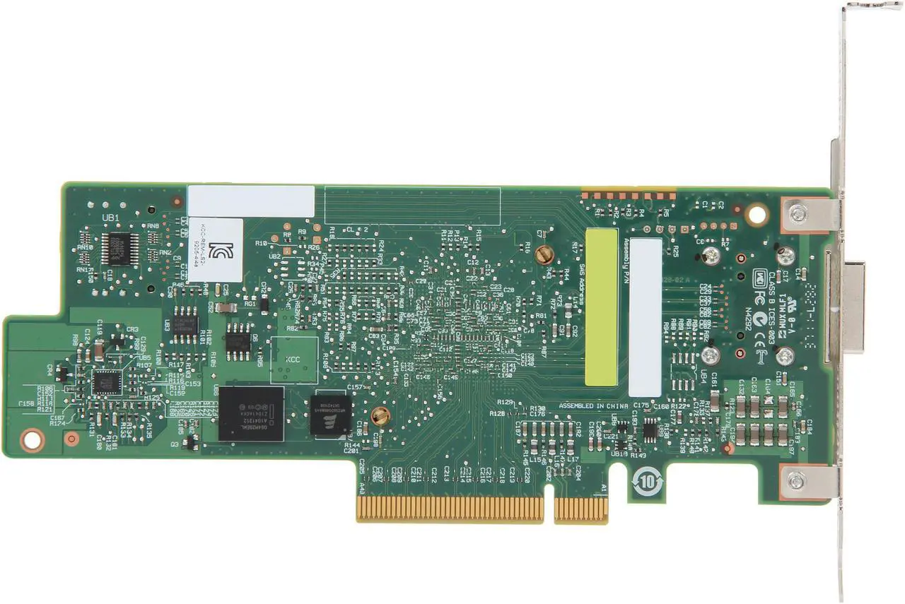Alt view image 5 of 6 - LSI LSI00303 (9207-4i4e) PCI-Express 3.0 x8 Low Profile SATA / SAS Host Controller Card--Avago Technologies