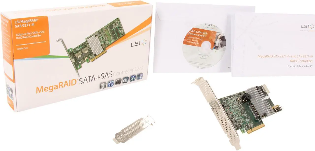 LSI MegaRAID LSI00328 (92714i) PCIExpress 3.0 x8 SATA / SAS RAID