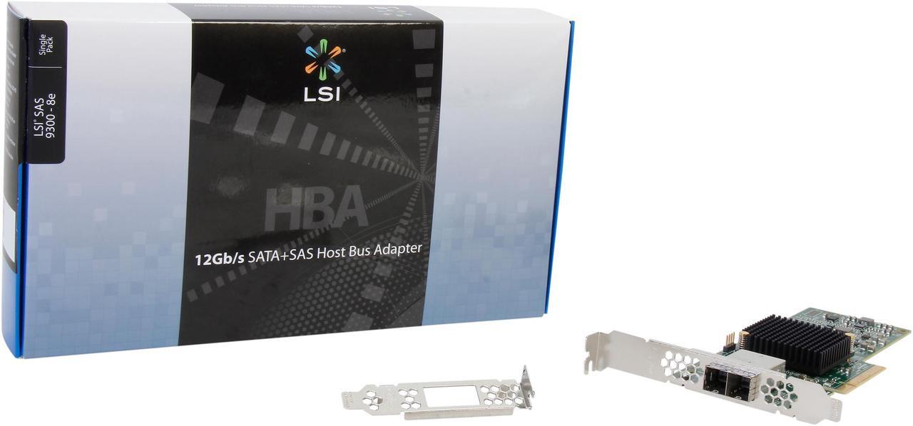 Alt view image 5 of 5 - LSI 9300-8e PCI-Express 3.0 SATA / SAS 8-Port SAS3 12Gb/s HBA - Single--Avago Technologies