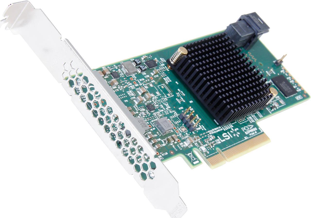Main image of LSI 9300-4i PCI-Express 3.0 SATA / SAS 4-Port SAS3 12Gb/s HBA - Single--Avago Technologies