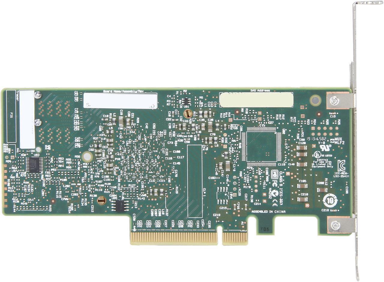 Alt view image 4 of 6 - LSI 9300-4i PCI-Express 3.0 SATA / SAS 4-Port SAS3 12Gb/s HBA - Single--Avago Technologies
