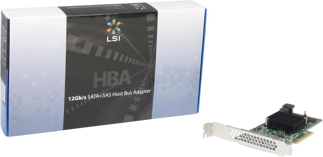 Alt view image 6 of 6 - LSI 9300-4i PCI-Express 3.0 SATA / SAS 4-Port SAS3 12Gb/s HBA - Single--Avago Technologies