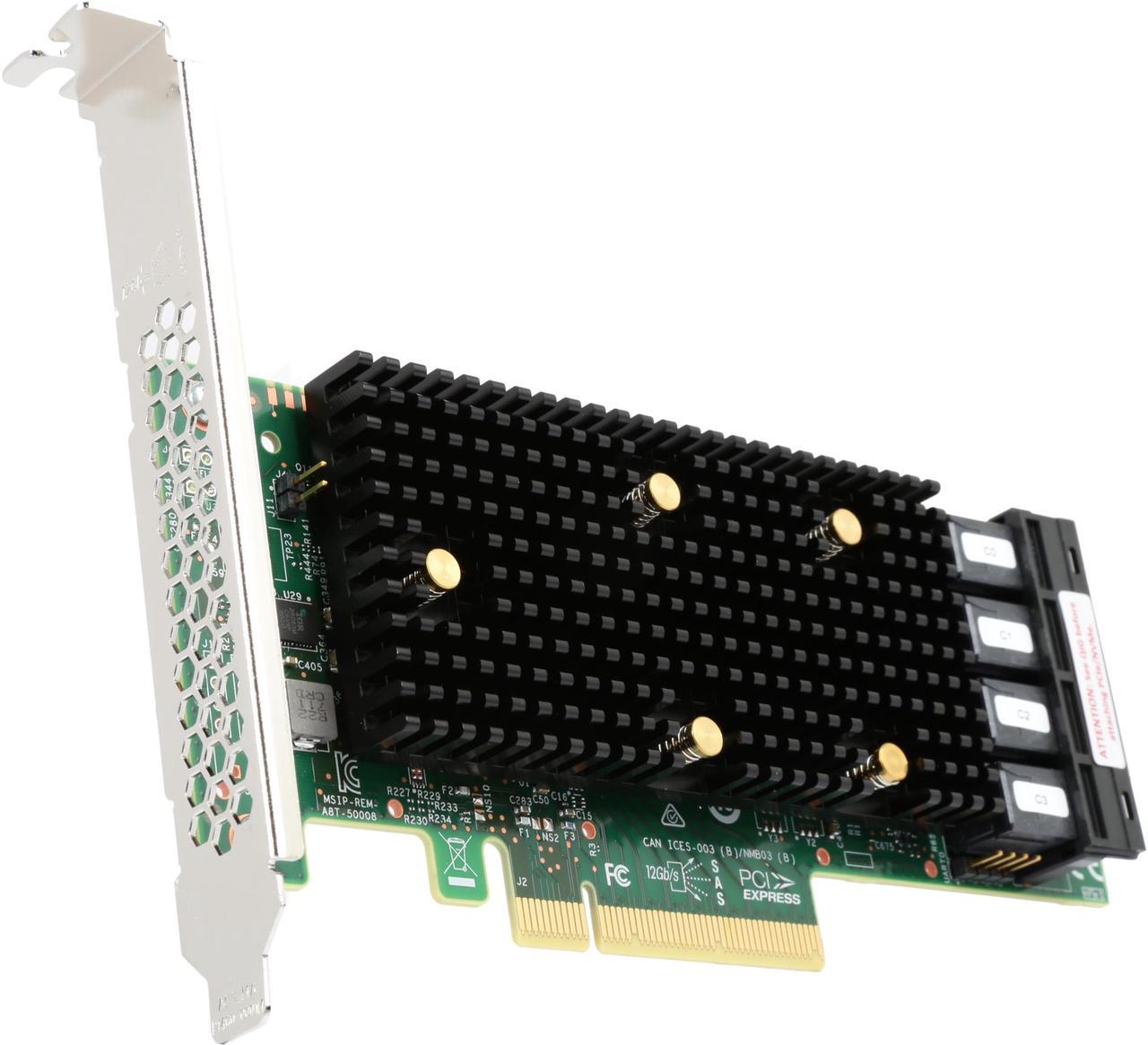 LSI SAS 9400-16i x8 lane PCI Express 3.1 SAS Tri-Mode Storage Adapter