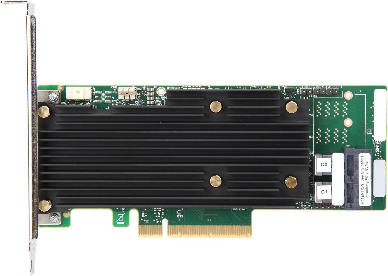Alt view image 3 of 6 - LSI MegaRAID 9400 9460-8i x8 lane PCI Express 3.1 SATA / SAS Tri-Mode Storage Adapters