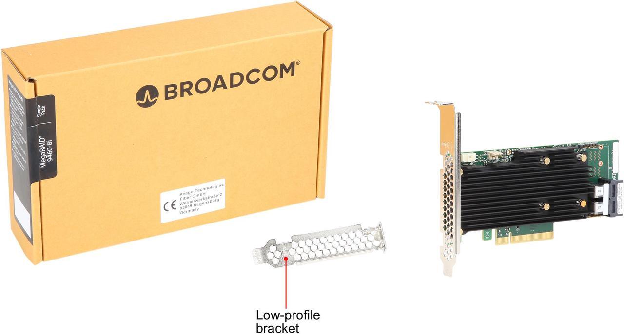 Alt view image 7 of 6 - LSI MegaRAID 9400 9460-8i x8 lane PCI Express 3.1 SATA / SAS Tri-Mode Storage Adapters