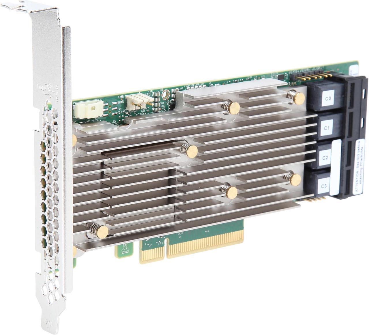 LSI MegaRAID 9400 9460-16i x8 lane PCI Express 3.1 SAS, SATA, PCIe (NVMe) Tri-Mode Storage Adapters