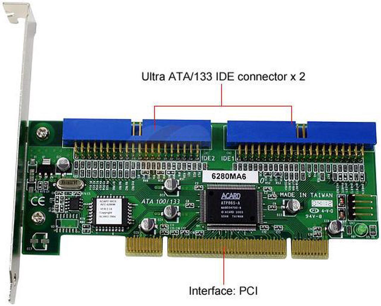 Alt view image 2 of 4 - ACARD AEC-6280M PCI IDE Controller Card For Mac