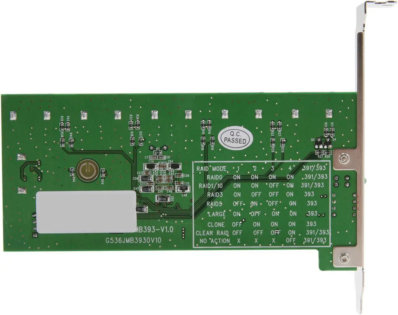 Alt view image 4 of 5 - SYBA SY-PCI40037 SATA II (3.0Gb/s) 1:5 (5x1) Port Multiplier PCI Mounting Card