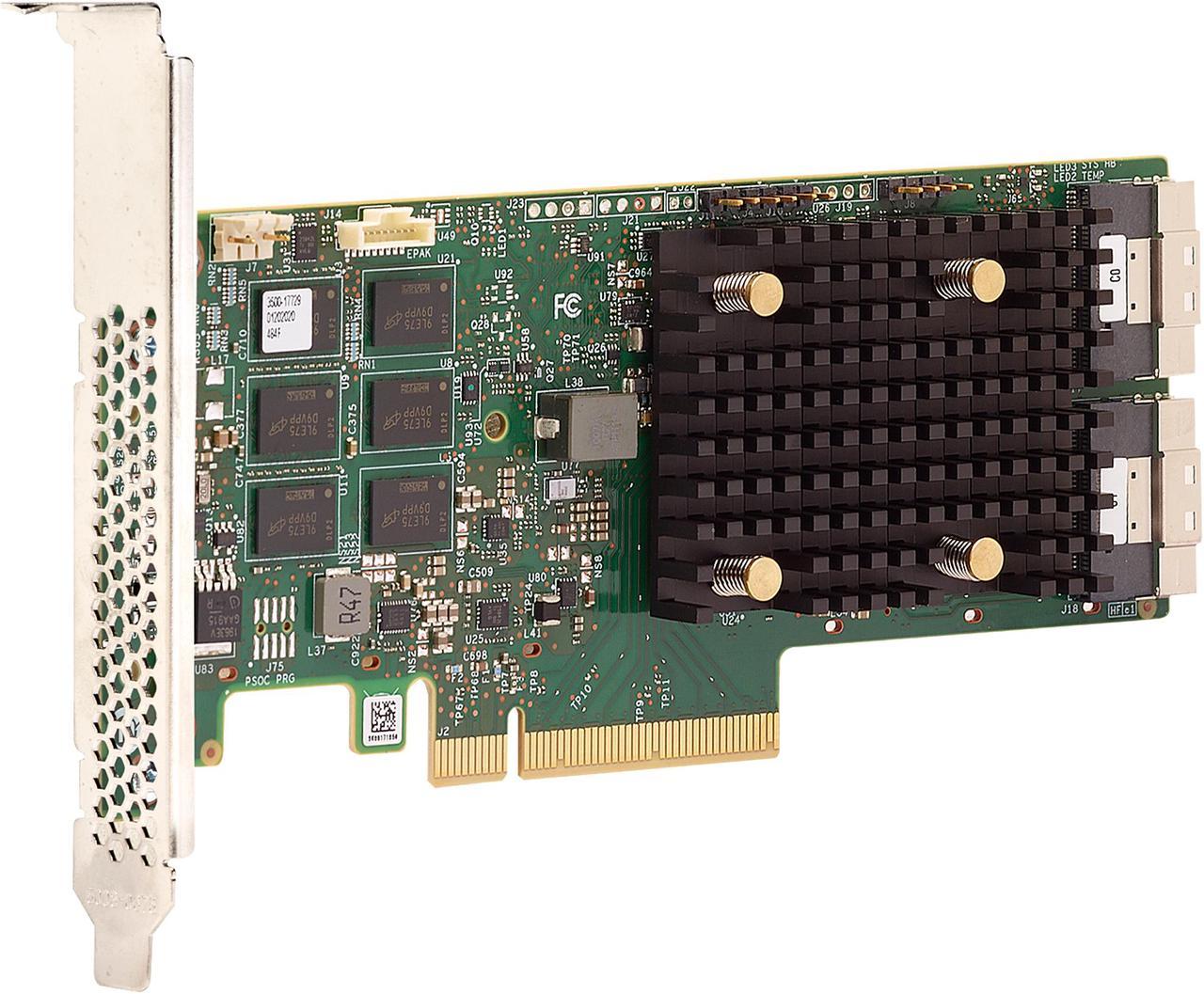 BROADCOM 05-50077-00 PCI-Express 4.0 x8 PCI-Express MegaRAID 9560-16i PCIe 4.0 RAID Controller