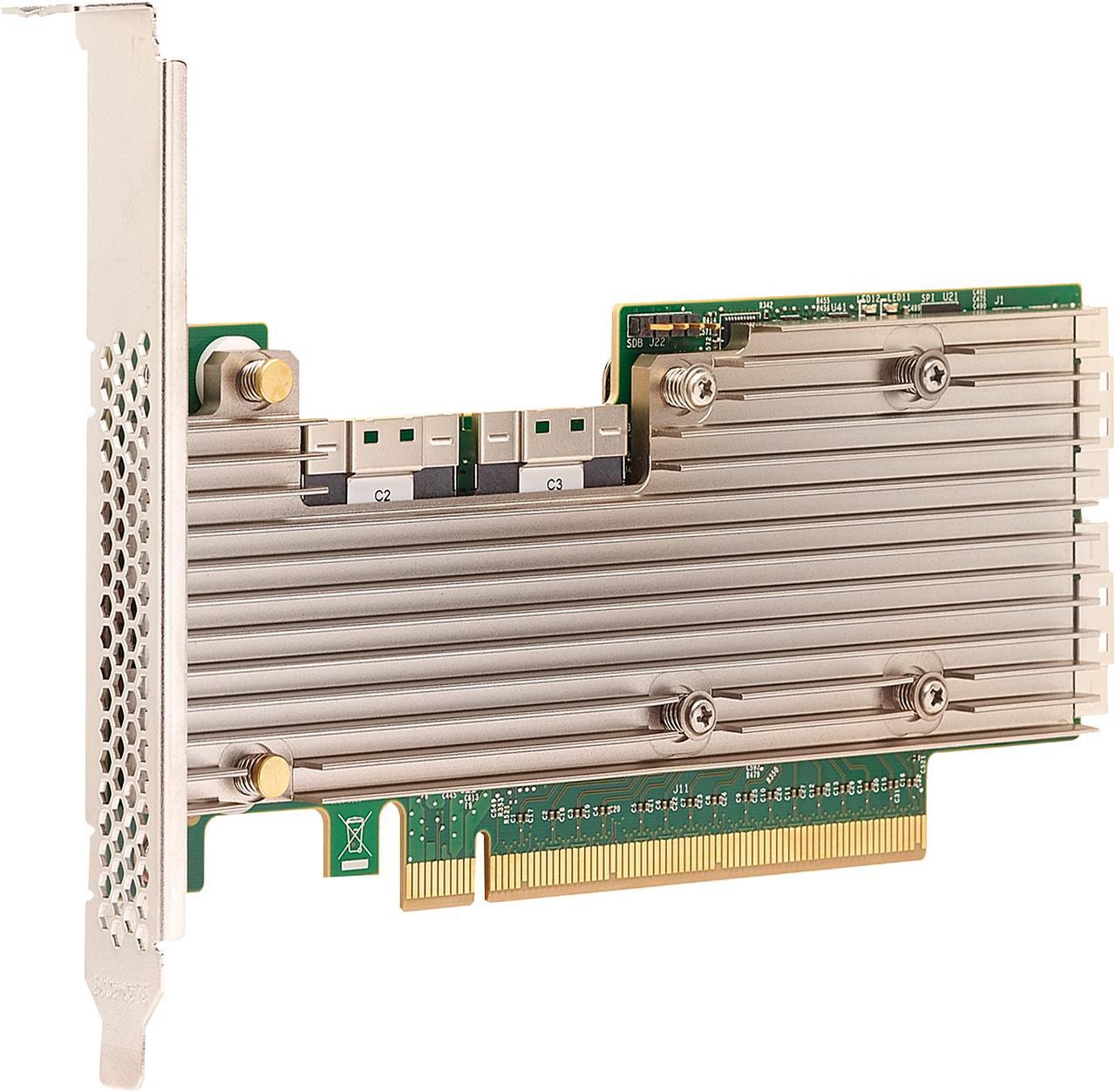 BROADCOM 05-50054-00 PCI-Express 4.0 x16 PCI-Express P411W-32P NVMe Switch Adapter