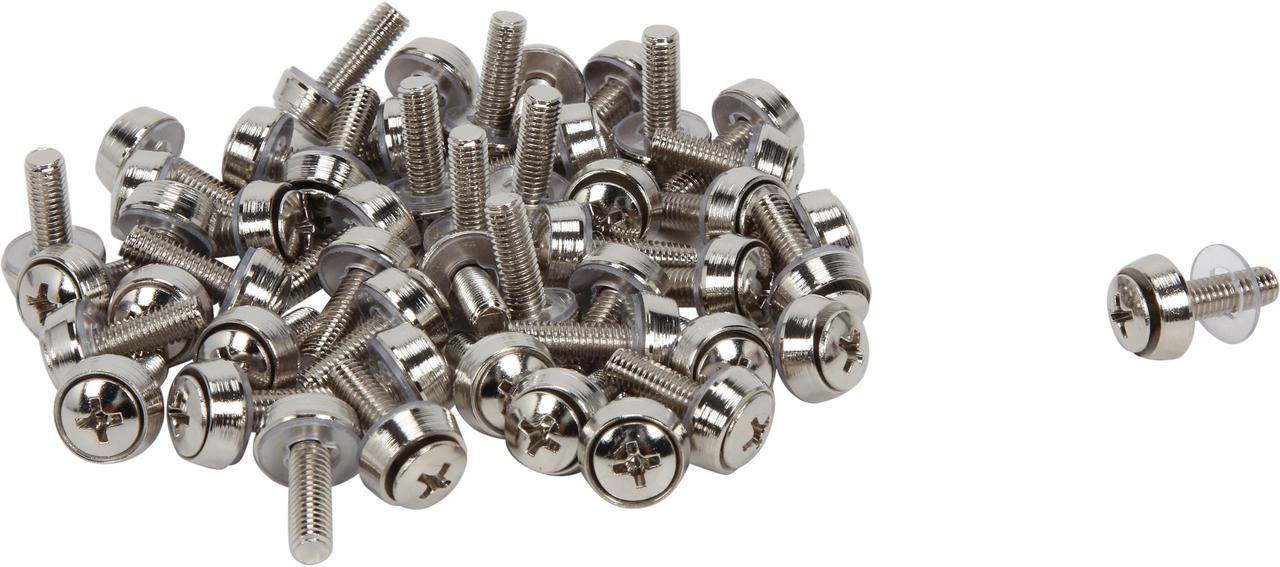 StarTech.com CABSCREWS 50 Pkg M5 Mounting Screws for Server Rack Cabinet