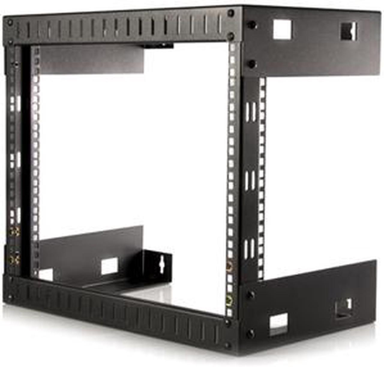 StarTech.com RK812WALLO 8U 8U Open Frame Wall Mount Equipment Rack