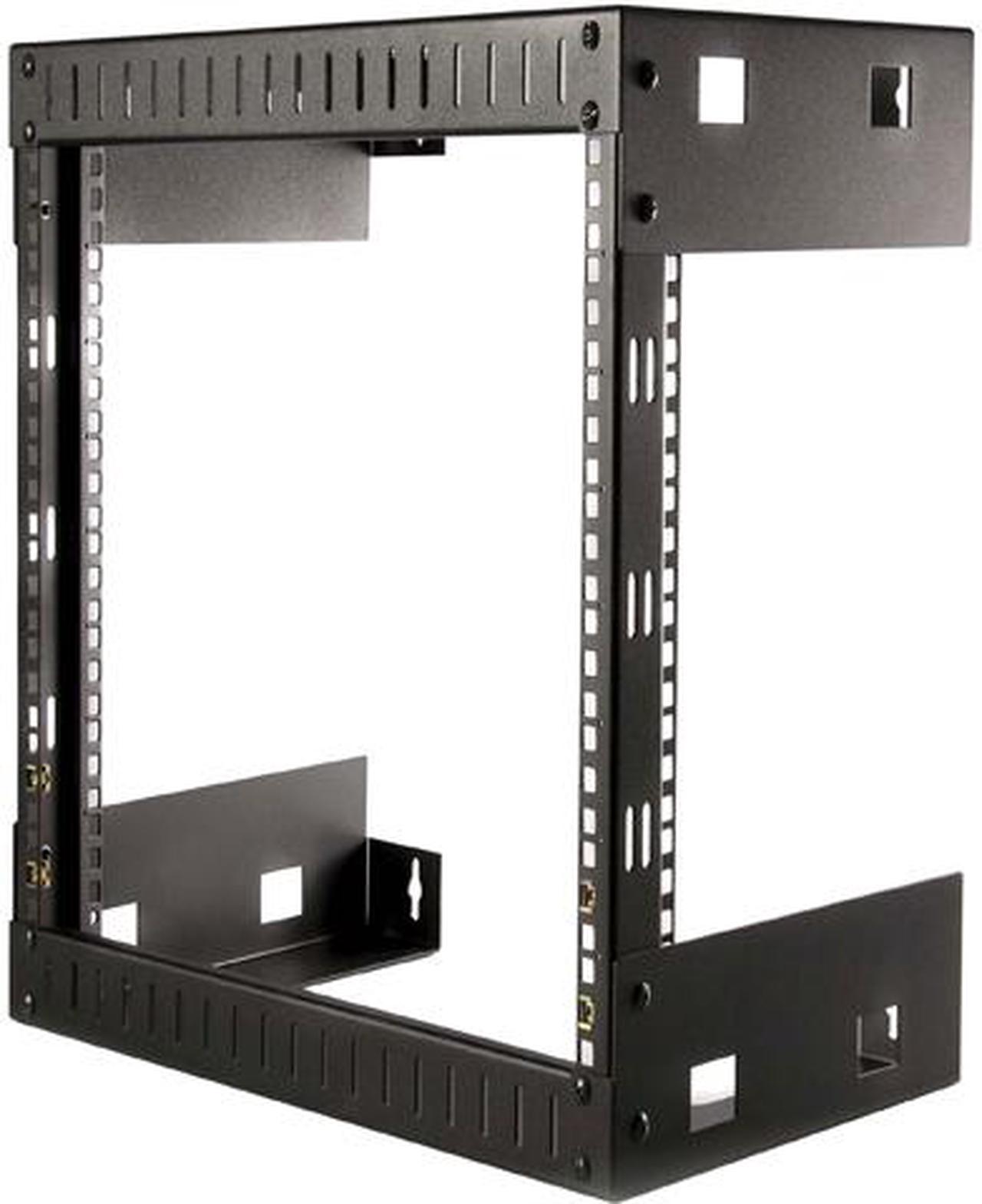 StarTech.com RK812WALLO 8U 8U Open Frame Wall Mount Equipment Rack