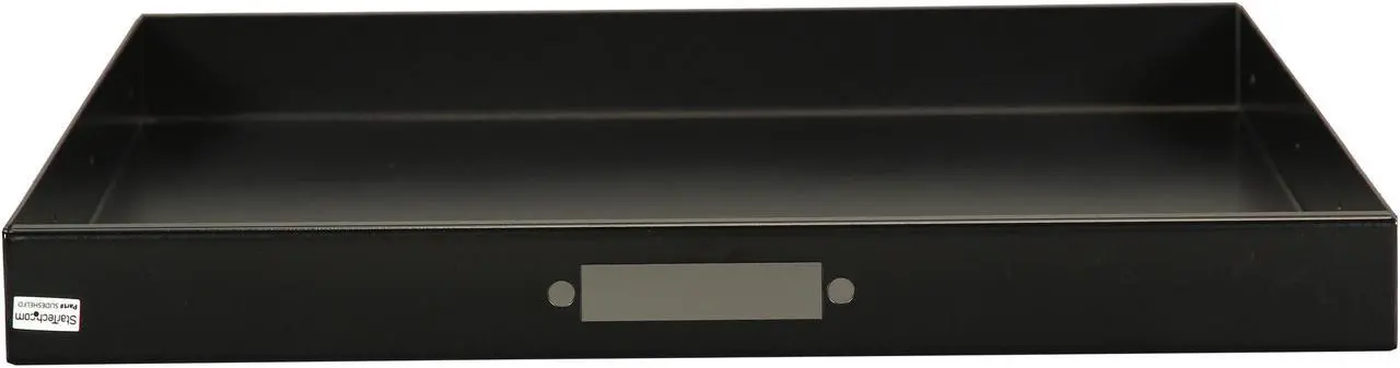 Alt view image 4 of 8 - StarTech.com SLIDESHELFD 22in Black Deep Sliding Server Rack Cabinet Shelf