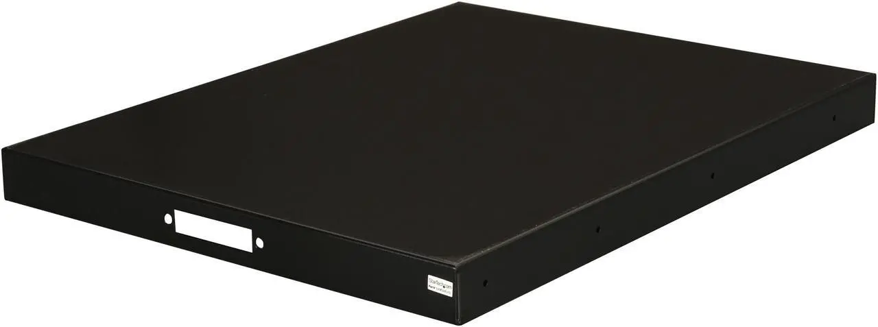 Alt view image 7 of 8 - StarTech.com SLIDESHELFD 22in Black Deep Sliding Server Rack Cabinet Shelf