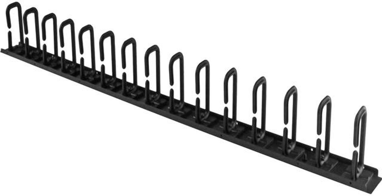 StarTech.com CMVER20UD Vertical Cable Organizer with D-Ring Hooks - 0U - 3 ft.