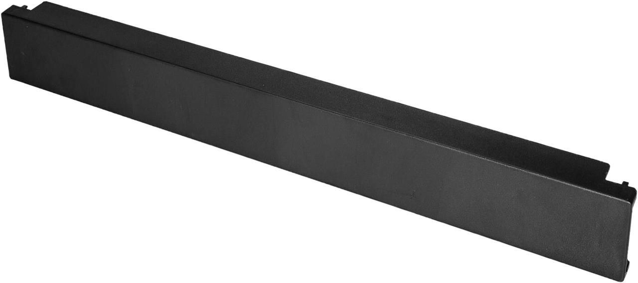 StarTech.com Blanking Panel - 10 Pack - 1U - 19 in - Steel - Black - Blank Rack Panel - Filler Panel - Rack Mount Panel