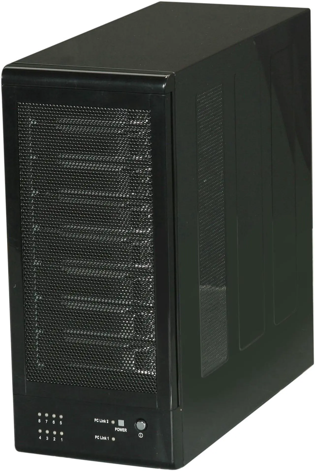 Alt view image 3 of 9 - Rosewill RSV-S8 - 8-Bay 2.5" & 3.5" Hot-Swappable RAID Storage Enclosure System Bundled with PCIe Controller Card - 120mm Cooling Fan, Port Multiplier, Tray Design, RAID 0 / 1 / 5 / 10 / 5 + Spare / S