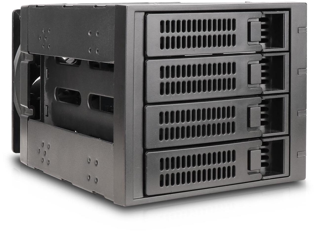 Main image of Rosewill Hard Drive Enclosure - 3 x 5.25" to 4 x 3.5" Hot-Swap Enclosure - SATA I/II/III/ & SAS HDD - RSV-SATA-Cage-34