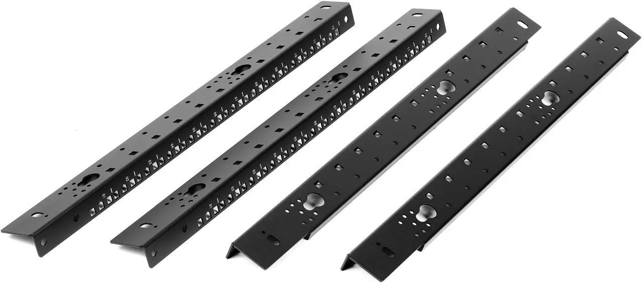 Alt view image 10 of 13 - Rosewill RSR-2P12U001 12U Desktop Open Frame 2 Post Rack