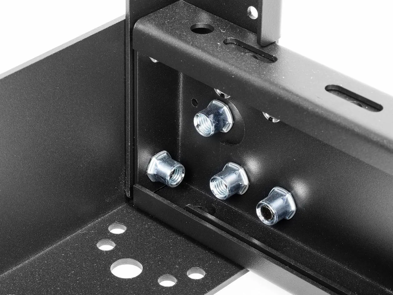 Alt view image 7 of 13 - Rosewill RSR-2P12U001 12U Desktop Open Frame 2 Post Rack