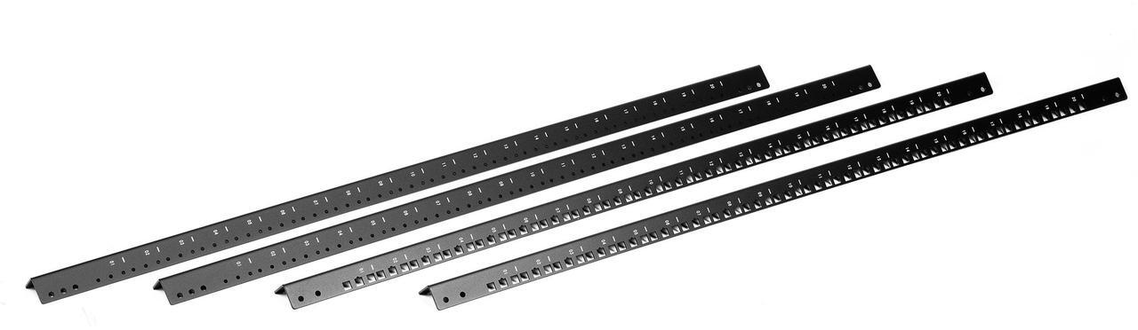 Alt view image 10 of 16 - Rosewill 20U Open Frame Network Rack for Servers & AV Gear,Server Rack Floor Standing or Wall Mounted, AV Rack for 19" Networking, Servers and Audio 20 inches Depth-RSWR-20U001