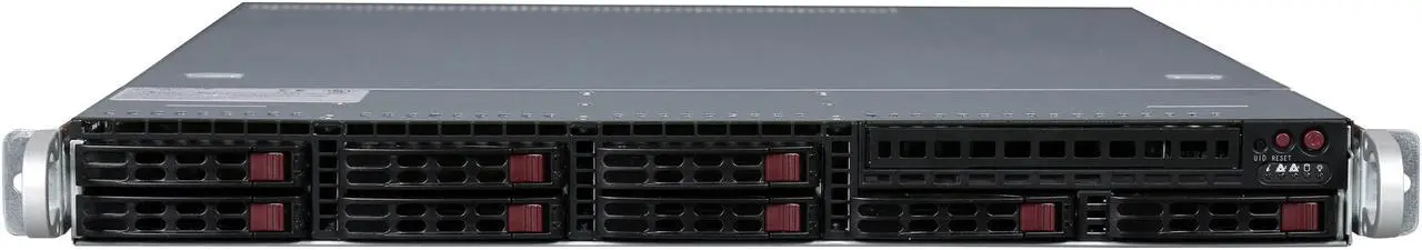 Alt view image 2 of 7 - SUPERMICRO SYS-1028R-TDW 1U Rackmount Server Barebone Dual LGA 2011 Intel C612