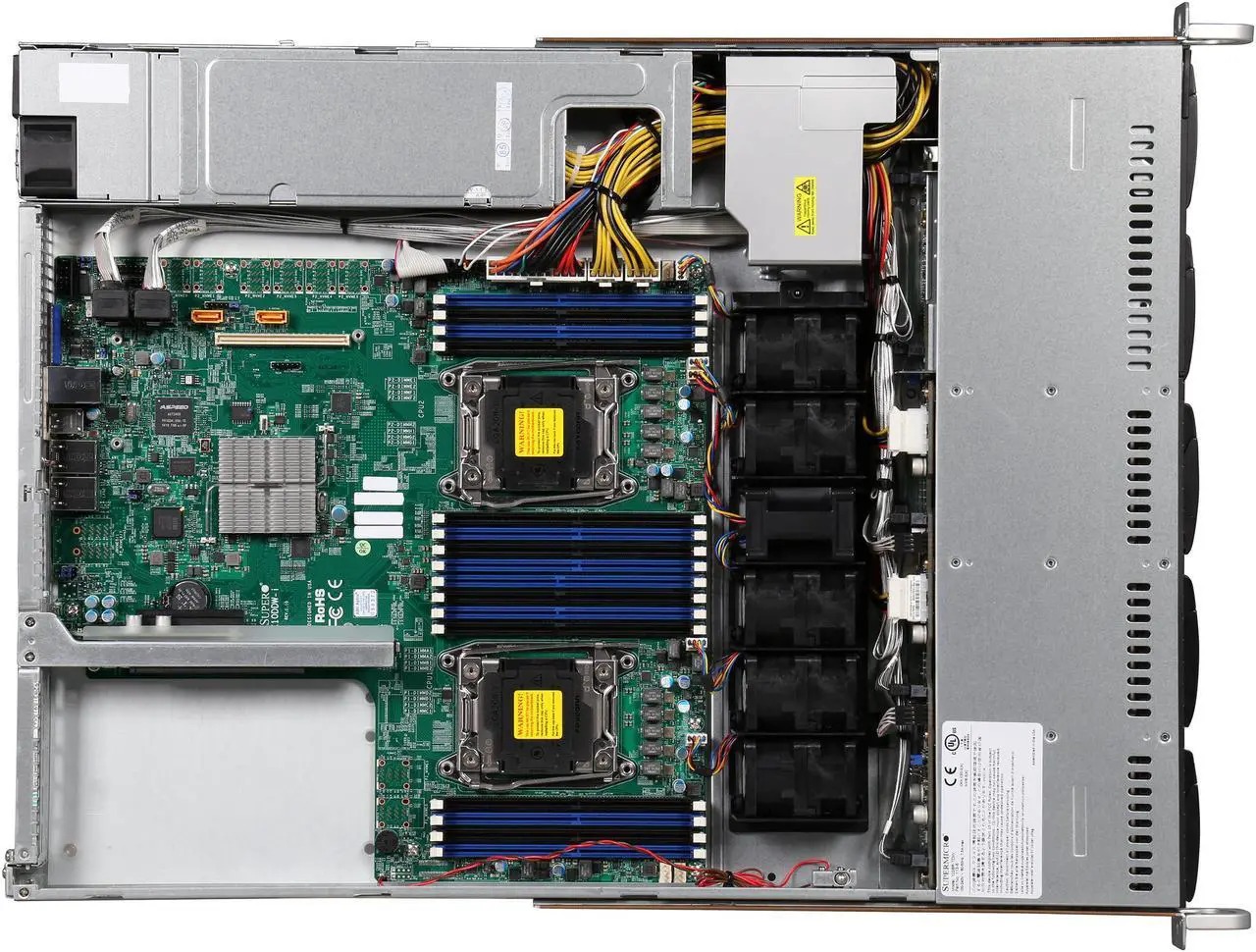Alt view image 6 of 7 - SUPERMICRO SYS-1028R-TDW 1U Rackmount Server Barebone Dual LGA 2011 Intel C612