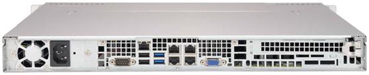 Alt view image 4 of 4 - SUPERMICRO SYS-5019S-MN4 1U Rackmount Server Barebone LGA 1151 Intel C236 2400 / 2133 / 1866 / 1600 MHz ECC DDR4 SDRAM 72-bit, 288-pin (UDIMM) gold-plated DIMMs