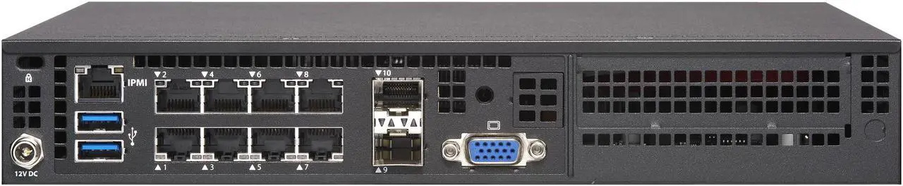 Alt view image 4 of 5 - SUPERMICRO SYS-E300-9A-4CN10P Mini-1U Server Barebone FCBGA 1310 2400 / 2133 / 1866 MHz ECC DDR4 ECC RDIMM and ECC / Non-ECC UDIMM