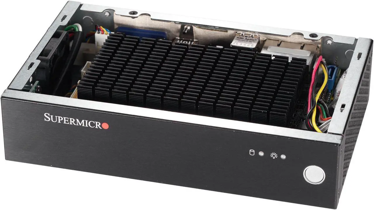 Alt view image 3 of 6 - SUPERMICRO SYS-E102-9AP-L 3.5" SBC Server Barebone FCBGA 1296 DDR3L up to 1866 MHz (8GB)