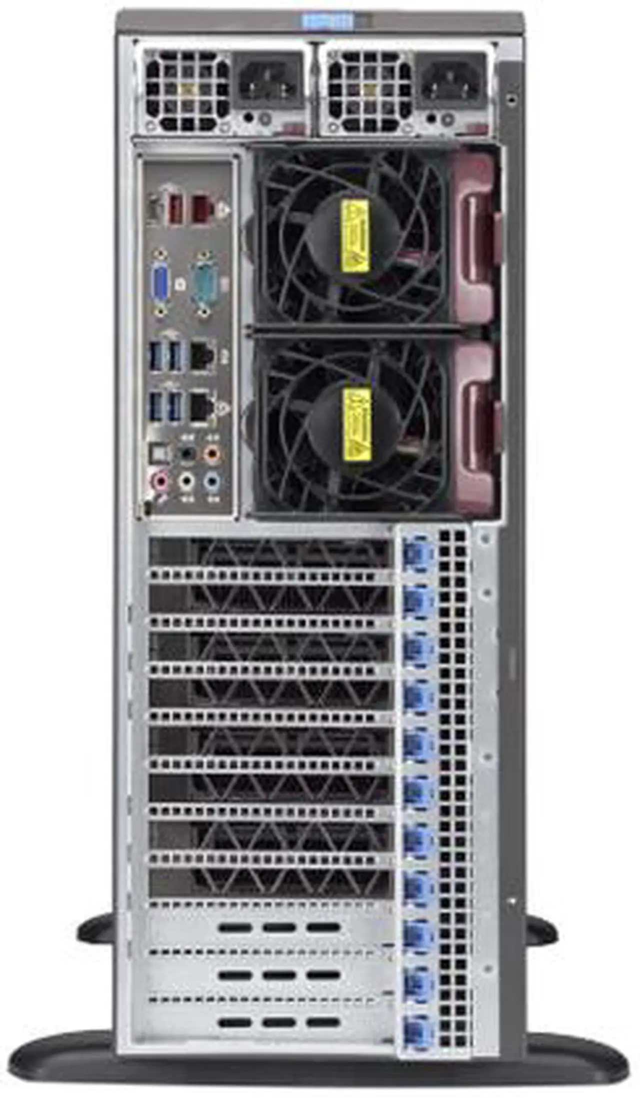 Alt view image 6 of 6 - SUPERMICRO SYS-5049A-TR 4U Rackmountable / Tower Server Barebone LGA 3647 Intel C621