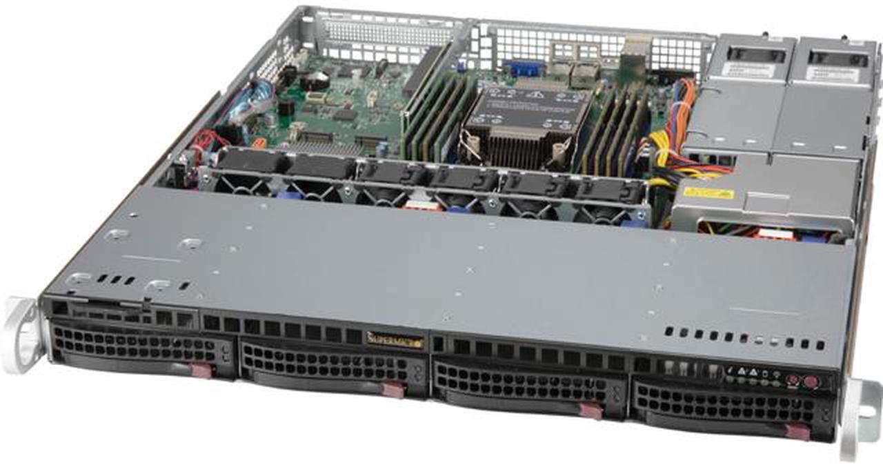 Main image of SUPERMICRO SuperServer SYS-510P-MR 1U Rackmount Server Barebone, For Customized Please Contact with Newegg B2B.