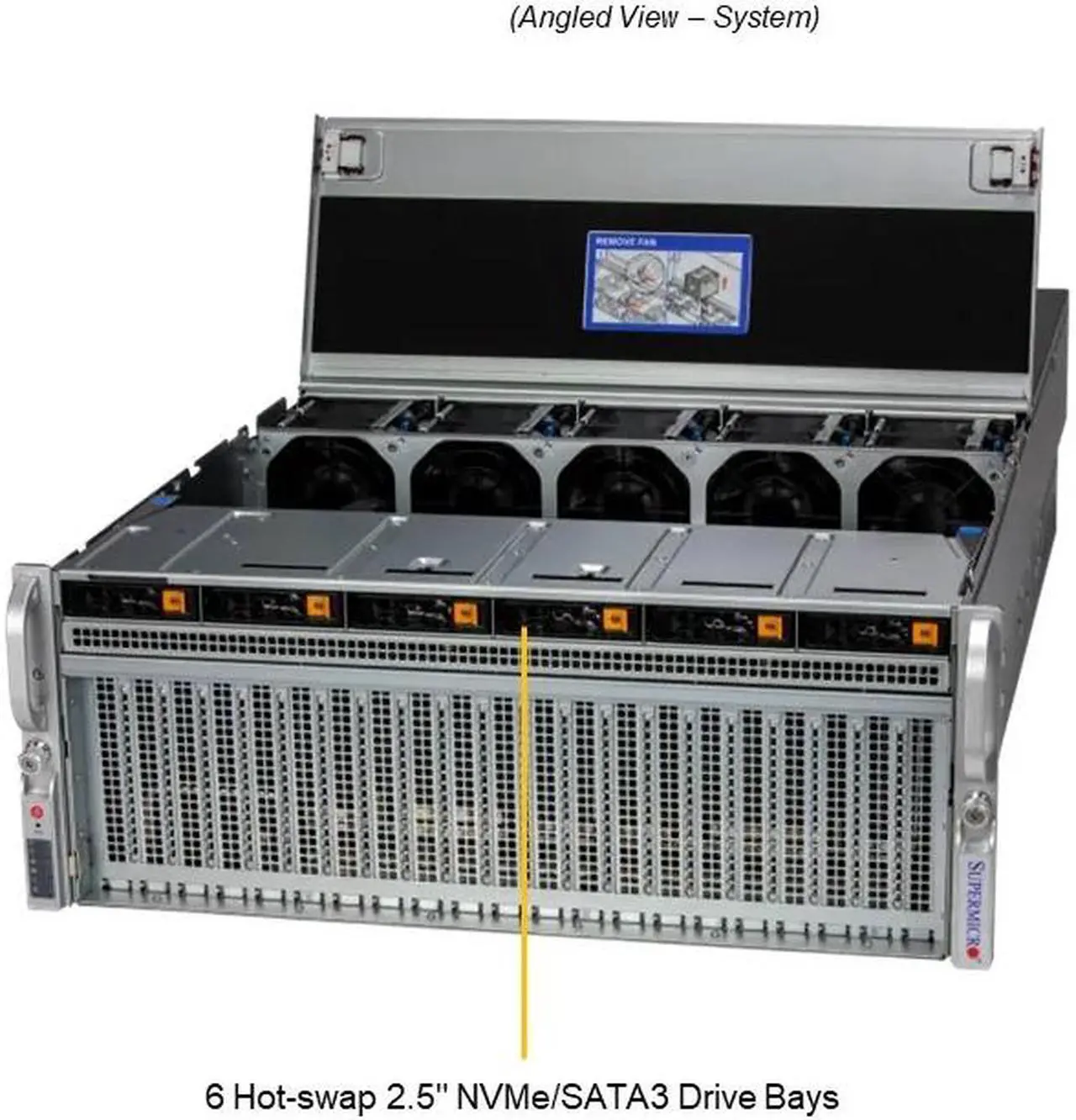 Main image of SUPERMICRO SYS-421GU-TNXR 4U Rackmount Server Barebone LGA 4677 Intel C741 DDR5 4800