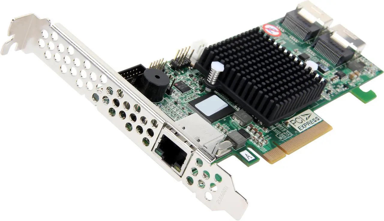 areca ARC-1224-8i PCI-Express 2.0 x8 SATA / SAS RAID Controller Card