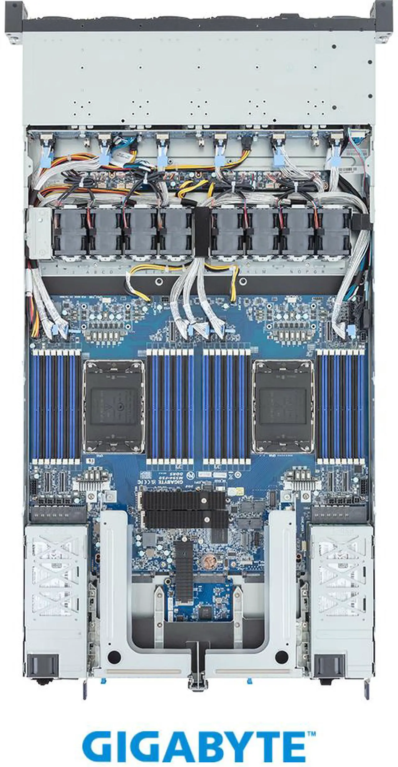 Alt view image 4 of 5 - GIGABYTE R184-S92-AAV1 Rack Server - Intel® Xeon® 6 Processors - 1U DP 12-Bay Gen5 NVMe/SATA/SAS-4