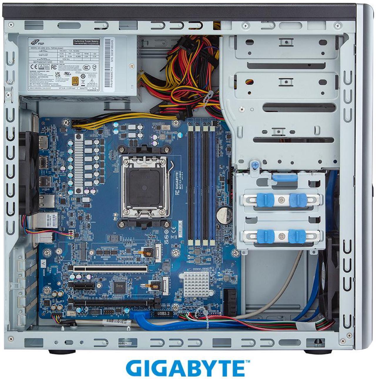 Alt view image 4 of 6 - GIGABYTE W332-Z00 Entry Workstation - AMD Ryzen™ 7000 Series