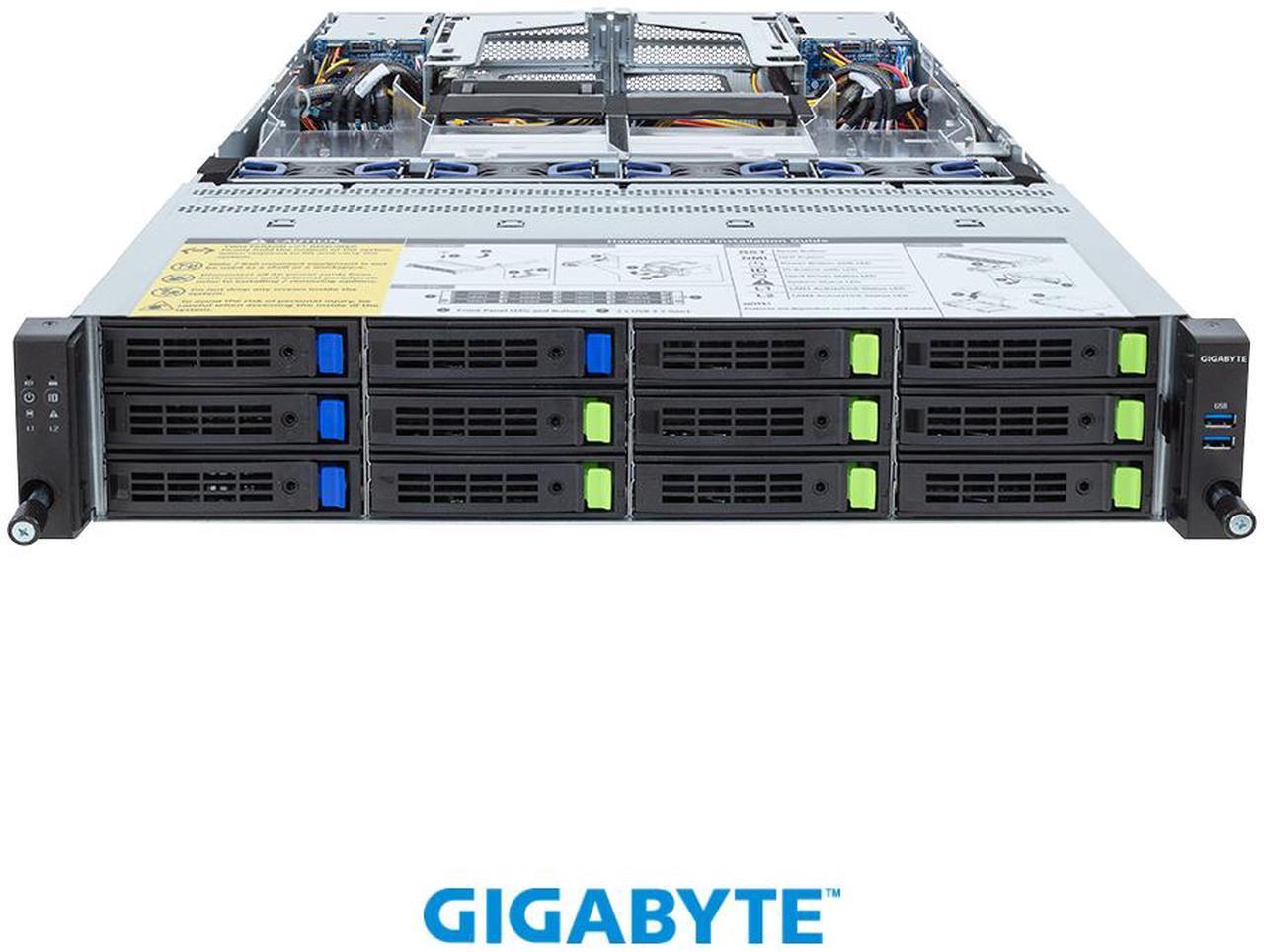 Main image of GIGABYTE R283-Z97-AAL1 Rack Server - AMD EPYC™ 9005/9004 - 2U DP 12+4-Bay Gen5 NVMe/SATA/SAS-4 2700W Titanium